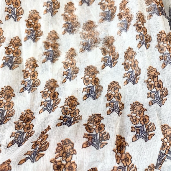 Free People Floral Boho Sheer Top - Picture 13 of 16